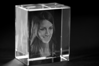 Hingucker garantiert: Das 3D-Glasfoto