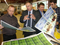 Kunden und Lieferanten trafen sich mit Steinemann Technology zum ersten ‚Finishing Arts Circle’