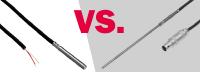 Cable probe or resistance thermometer? Which probe makes sense in which situation?