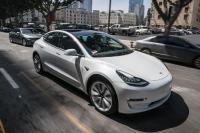 TESLA's heiß erwartetes, "Model 3" auf der GATE 2018 testen