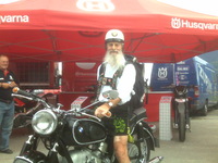 Husqvarna Motorrad bei den "BMW Motorrad Days 2008" in Garmisch-Partenkirchen