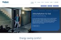 Konzept, Design und Website Relaunch für die Theben AG