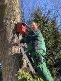 Neue Insektenhotels auf dem Werksgelände