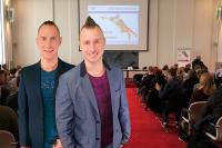 23. IHK Gründungstag: „Gründungswerbung leicht gemacht“ - Der lebendige Fachvortrag im IHK Plenarsaal von Jürgen und Marco La-Greca