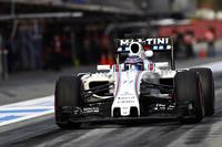 Williams auf der Pole Position im Rennen um die Formel 1 des Informationsschutzes