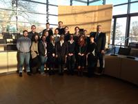 Flensburger Studenten besuchen Ministerin Alheit