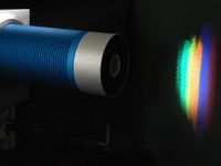 Schnelle Farberkennung von fluoreszierenden Objekten