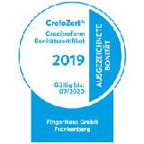 FingerHaus GmbH erhält erneut Bonitätszertifikat „CrefoZert“