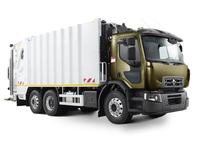Renault Trucks präsentiert den D Cab 2 M Müllkipper auf der Pollutec