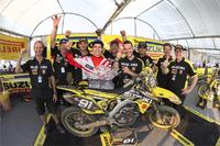 Jeremy Seewer auf dem Podium
