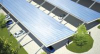 Neues Photovoltaik-Carport-System für großflächige Parkplätze ermöglicht optimale Flächennutzung
