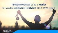 Teleopti bleibt führend bei Anbieterzufriedenheit im WFM-Bericht 2017 von DMG Consulting