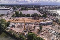 Rekordtiefe bei Gründungspfählen für Elbtower erreicht