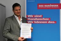 Handwerk: Neuer Sachverständiger vereidigt