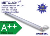 LED Linear Leuchte mit einstellbarer Lichtfarbe und optional mit Bewegungssensor und Notlichtfunktion