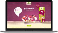 upljft und Alnatura lassen Fans ein neues Bio-Müsli mixen