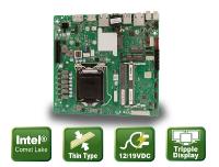 Thin Mini-ITX Mainboard mit 10 Rechenkernen