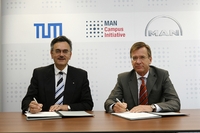 Munich TU and MAN become partners