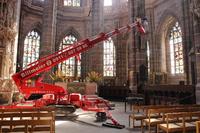 Einsatz mit LEO 25 in der Lorenzkirche in Nürnberg