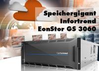 Sommer-Offensive von Infortrend: Das neue EonStor GS 3060 bildet die Grundlage für ein gigantisches Speichersystem mit bis zu 8.800 Terabyte