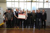 Gute Ideen für einen guten Zweck: Vollmer Mitarbeiter spenden 2.100 Euro