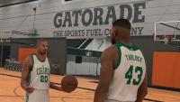 Schauspieler Michael B. Jordan im Meine KARRIERE-Modus von NBA® 2K17