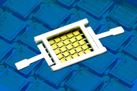 LED-Array im grünen Spektralbereich