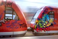 Anti-Graffiti-Schutz von 3M für den Bahnbereich