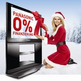 Mit einer Weihnachtsaktion ermöglicht Panasonic den Traum vom Großbild-Fernseher auch für den kleinen Geldbeutel
