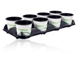 Mit Marketing-Trays von Pöppelmann TEKU® wird jeder Pflanzentopf zum Hingucker