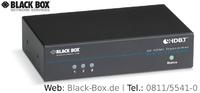 Neuer 5Play-Extender von Black Box überträgt HDMI- und IT-Signale sowie Strom über nur ein Kabel
