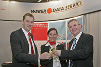 LogiMAT 2007 für Weber Data Service ausgezeichnet verlaufen