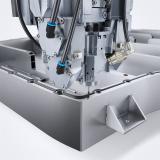 Sealing underbody battery housings efficiently, precisely, and safely