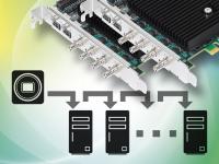 Machine Vision CoaXPress Framegrabbers & Data Forwarding
