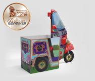 Effizientes Display „Opihr-Gin Tuk-Tuk“ gewinnt bronzenen POPAI Award