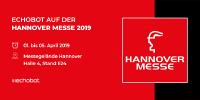 Industrie 4.0 trifft Vertrieb 4.0 – Echobot auf der Hannover Messe