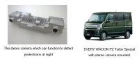 Hitachi Automotive Systems stereo camera adopted in Suzuki's EVERY light commercial vehicle and EVERY WAGON light passenger vehicle