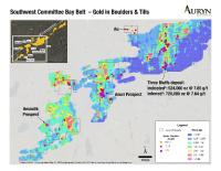 Auryn Advances High-Grade Gold Targeting at Committee Bay