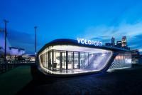Weltweit erster Vertiport-Prototyp für eVTOL Flugtaxis in Singapur eröffnet: Design Brandlab