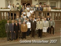 32 Goldene Meister 2007 aus dem Neckar-Odenwald-Kreis haben vor 50 Jahren die Meisterprüfung absolviert