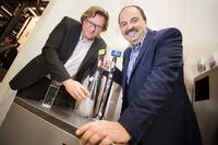 BRITA Ionox präsentiert neues Geschäftsmodell für Gastronomen auf der Internorga 2014 mit Sternekoch Johann Lafer