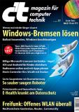 Windows-Bremsen lösen