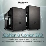 JETZT bei Caseking - Die kompakten Raijintek Ophion & Ophion EVO Mini-ITX-Gehäuse