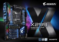 GIGABYTE präsentiert die X299 AORUS Gaming-Mainboards