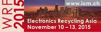 Electronics Recycling Asia, November 10 - 13, 2015, Singapore