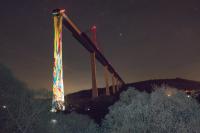 Neues von Hünnebeck: Kunstobjekt Brückenpfeiler