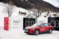 Audi sorgt beim Weltwirtschaftsforum in Davos für nachhaltige Mobilitäts- und Ladelösungen