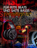 Für fette Beats und satte Bässe: Der neue Kopfhörer MDR-XB1000 von Sony im coolen King Size Design
