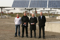KEMPER stattet einzigartigen Solarpark in Hessen mit Nachführsystemen aus