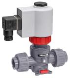 Directly controlled process solenoid valve with innovative bellows system